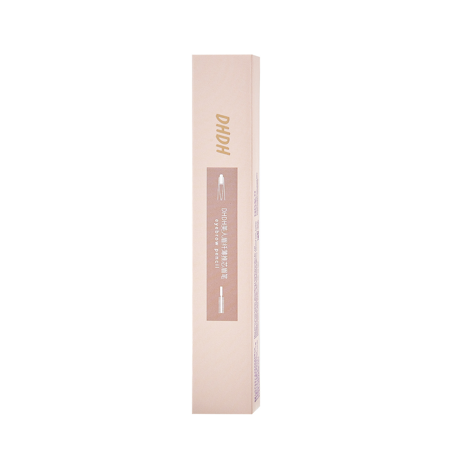 DHDH belleza cejas delgadas cromatografía de cejas resistente al agua resistente al sudor natural salvaje novato cromatografía de cejas al por mayor