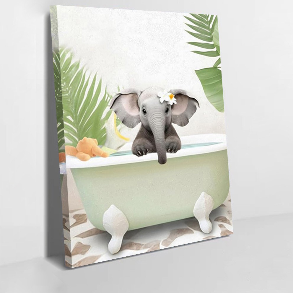 프레임리스 페인팅 완성품 B (소나무 내부 프레임 + 컬렉션 등급 캔버스 + EPSON 오리지널 잉크 잉크젯 프린팅)