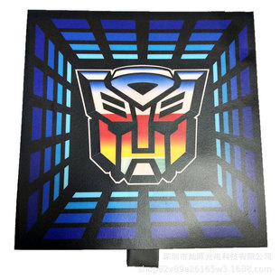 Cold Light EL luminescent film ultra-thin luminous plate LED cold light piece dynamic light box advertising Cold light plate can be cut