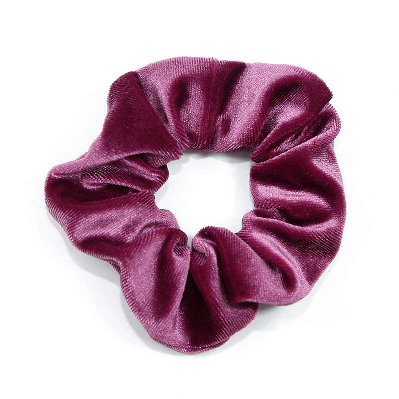 Hair Scrunchie (Swan) multicolour, European style, simple elegant design, 9.5×3.5 cm