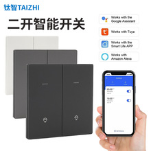 涂鸦zigbee开关二开面板涂鸦APP零火版全屋智能家居语音控制定制