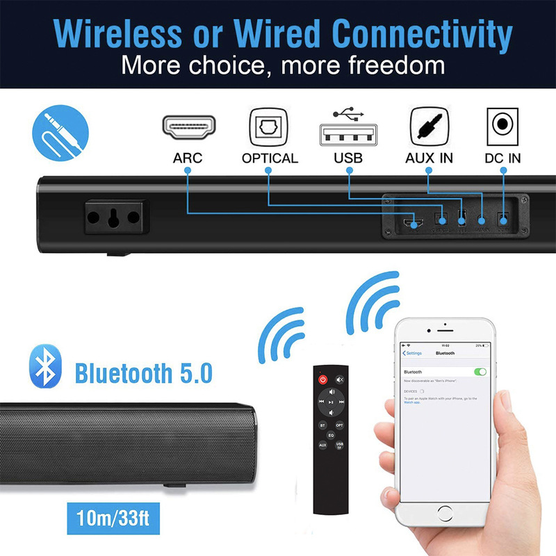 クロスボーダーsoundbar多機能壁掛けテレビbluetoothスピーカーメーカーが新たにhdmi版をアップグレードした|undefined