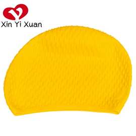 水滴帽 硅胶材质浮潜游泳用品 男女泳帽 户外运动装备 成人游泳帽