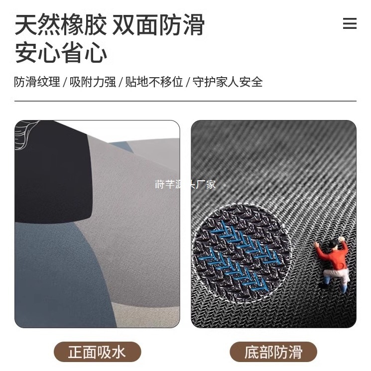 浴室バスルームフロアマットソフト珪藻泥強力な吸収性マット滑り止め玄関ドアマットドアカーペットトイレフットマット|undefined