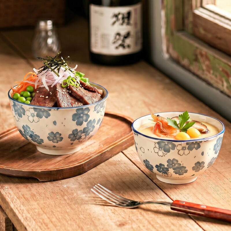 【Manufacturer Wholesale】Vintage Ceramic Bowl Multi-purpose Bowl for Eating, Hotel Ramen Bowl, Salad Bowl, Noodle Bowl for Home Use 【Manufacturer Wholesale】Vintage Ceramic Bowl Multi-purpose Bowl for Eating, Hotel Ramen Bowl, Salad Bowl, Noodle Bowl for Home Use