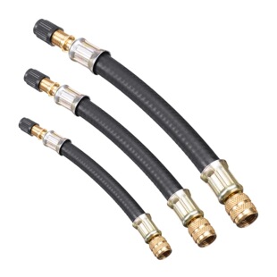 Tire rubber valve extension tube car vacuum valve inflation extension tube air nozzle inflation extension nozzle