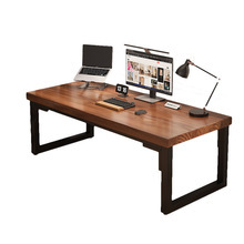 Mesa de computadora de madera de dos personas mesa de escritorio mesa de deportes electrónicos mesa de escritorio de escritorio de escritorio de escritorio de dormitorio