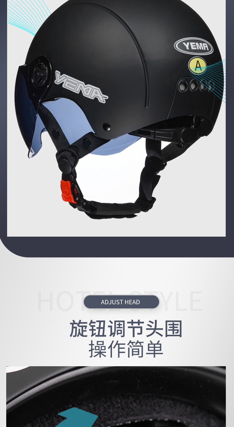 3C Certified Electric Bicycle Safety Helmet Half Helmet Summer