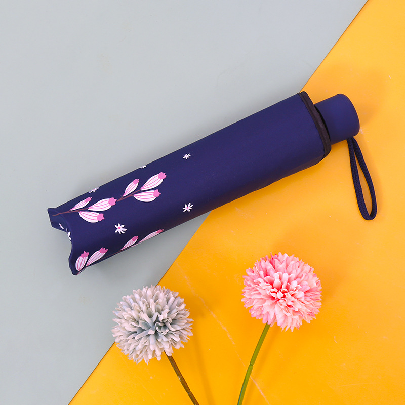 晴雨两用防嗮防紫外线雨伞男女双人折叠太阳伞学生遮阳