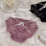 娇娇女仆法式性感内裤少女新款性感蕾丝纯欲低腰三角裤