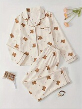 N 54113 Cloud Cotton Pajama Set �ƶ���˯�� ŷ���羳����ѷ��