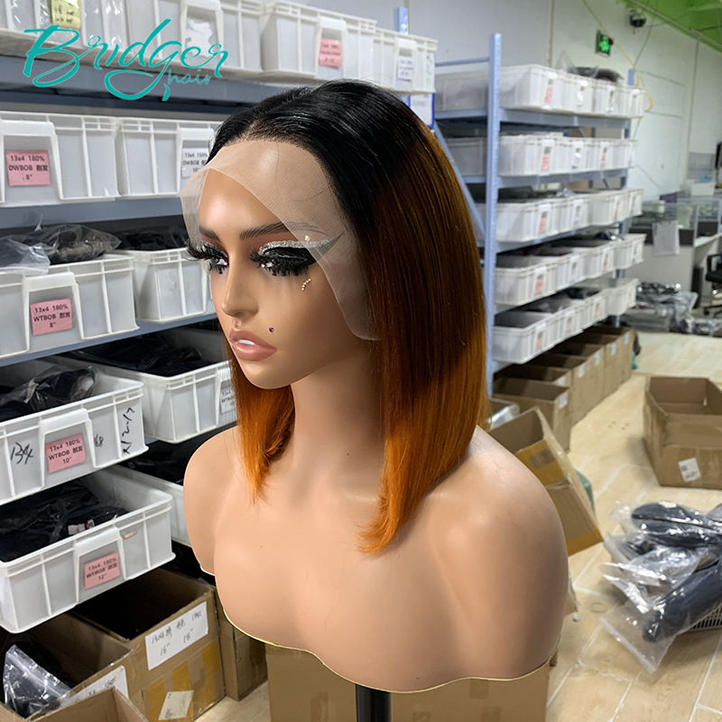 Peruukki 13*4-nauhainen etuperuukki T1b/4/350 BOB Aitohiusperuukit_voghion.com