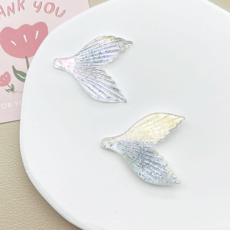 热销细闪带孔鱼尾巴手环吊坠饰品配件diy项链装饰辅料现货批发|undefined