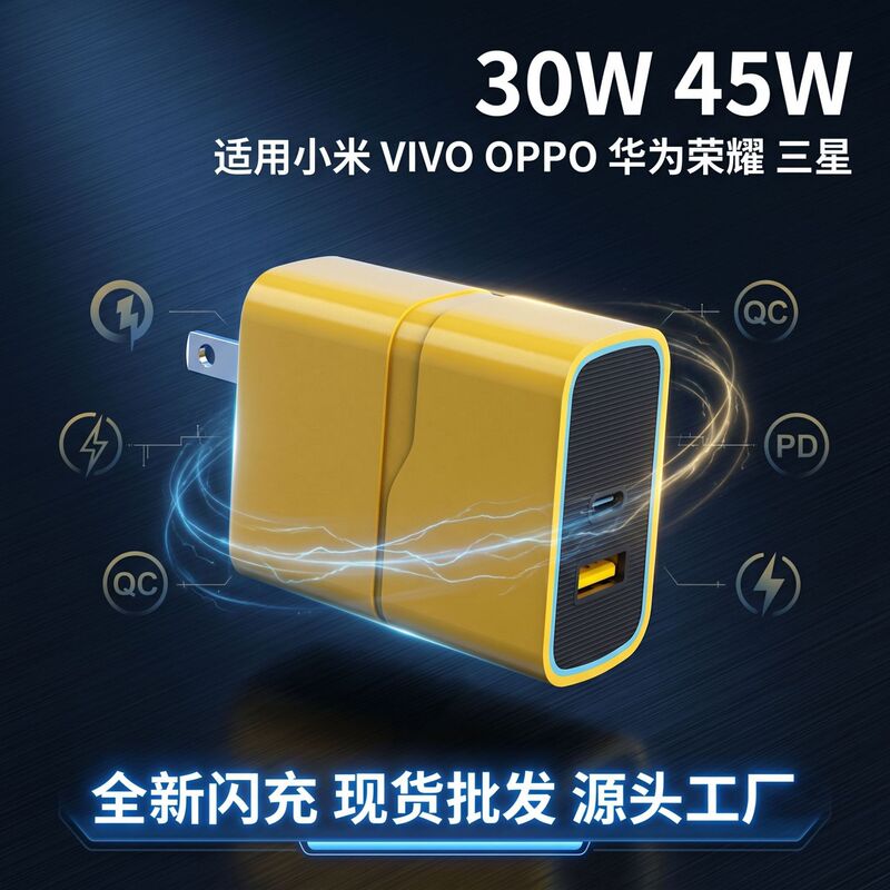 Cross-Border Hot-Selling 120W Flash Charging Charger, Fully Compatible with Pd+Usb Multi-Port European and American Standard Charging Heads Cross-Border Hot-Selling 120W Flash Charging Charger, Fully Compatible with Pd+Usb Multi-Port European and American Standard Charging Heads