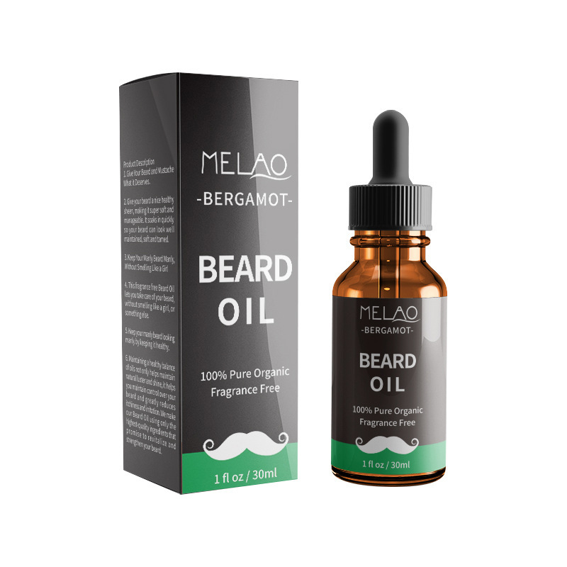 Cross-Border Men's beard care beard oil Nourishing Beard growth argan Amazon beard growth essential oil