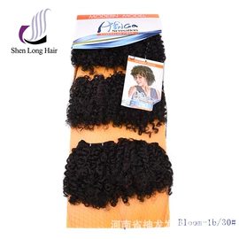 假发长卷发;真发假发;假发短卷发