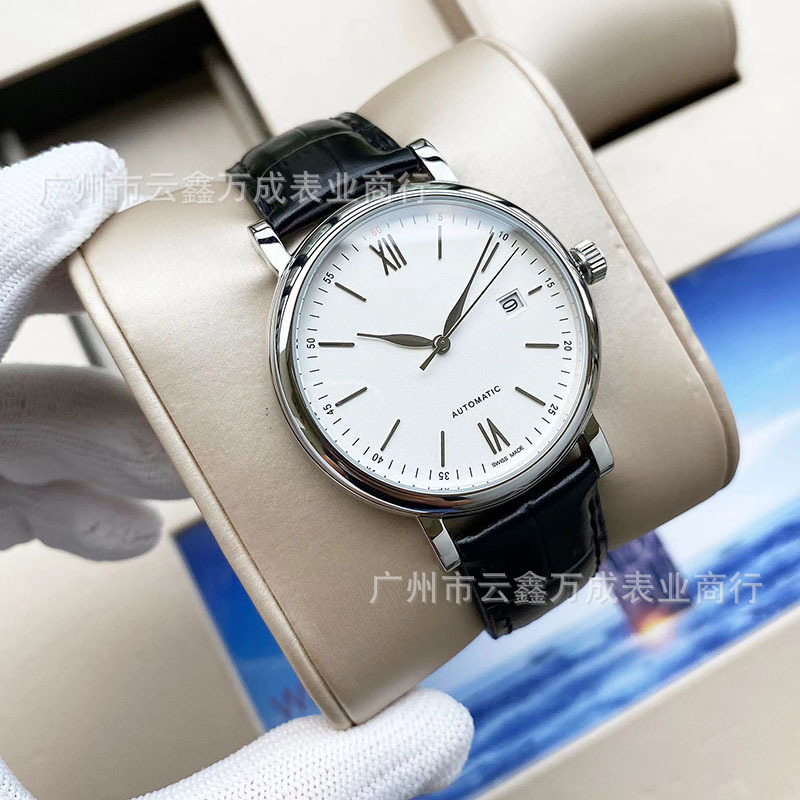 Fábrica ZF Wanjia Guo Ba Tao serie de negocios hombre automático mecánico reloj V7 Portugués siete reloj piloto al por mayor