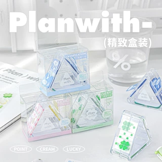 Rosy Rosy三角索引贴 Planwith Efficiency 标签贴课堂笔记便利贴