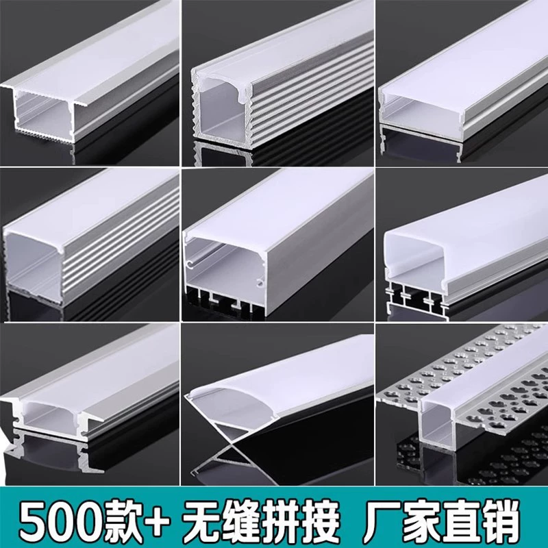 Потолочный линейный светильник для поверхностного монтажа с угловым линейным светильником, встроенной полосой, алюминиевым пазом и профилем из алюминиевого сплава.