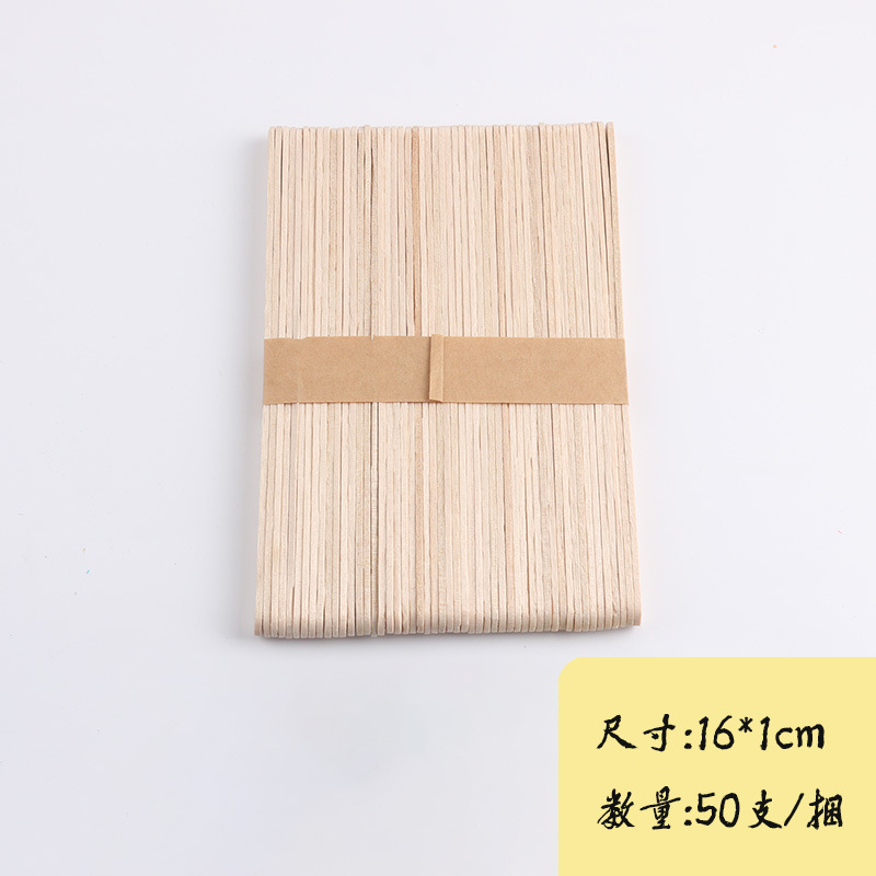 50 色の diy アイスクリームスティック幼稚園手作り木板小さな木のスティック木の棒子供のおもちゃの材料|undefined