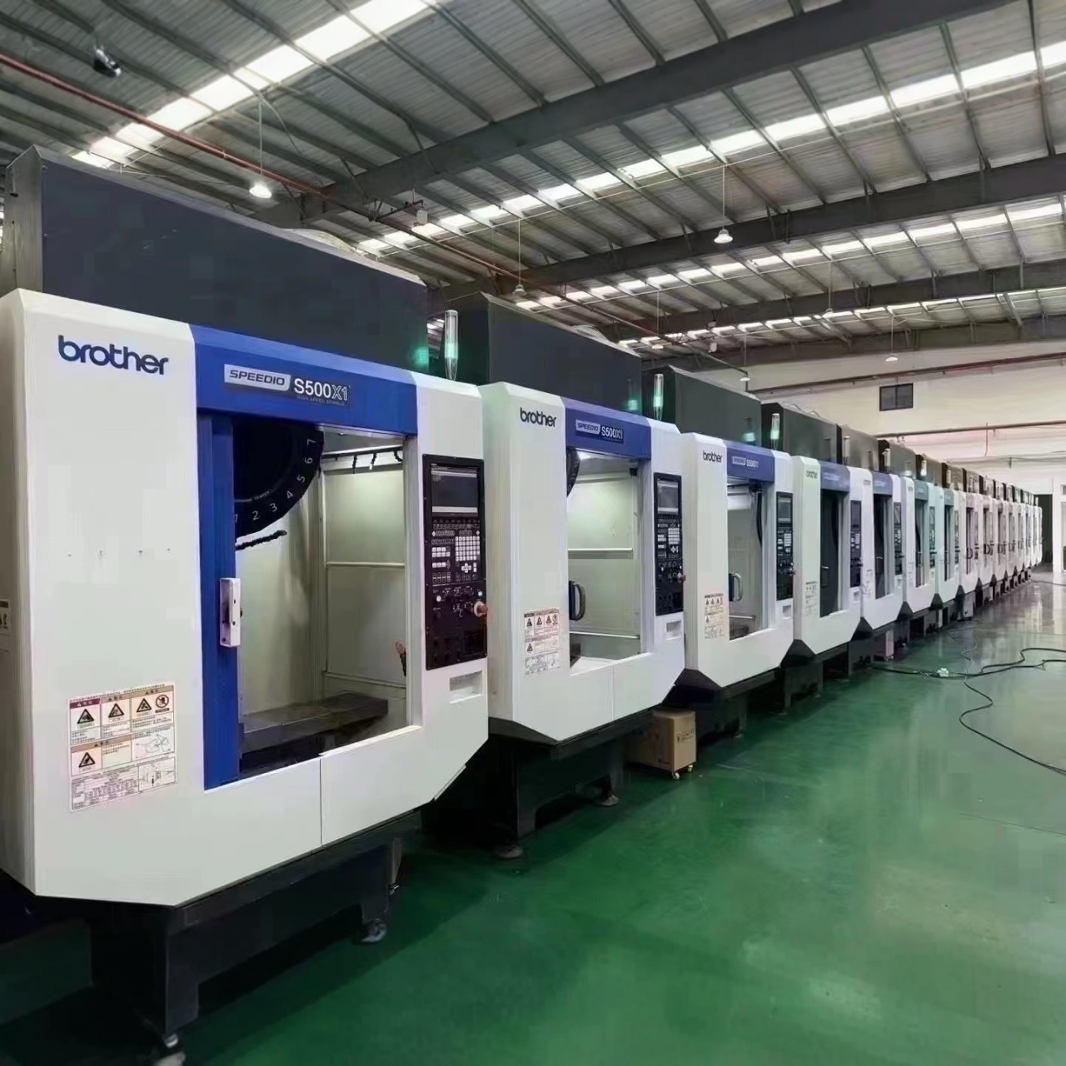 二手加工中心工厂在位出售日本兄弟brother S500X1钻攻中心数控机
