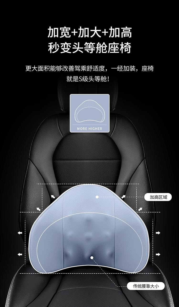 2026 New Model Nine-Bead Memory Foam Lumbar Support Universal