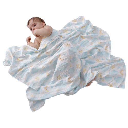 Baby bamboo cotton gauze bath towel Class A bag single newborn bag newborn baby blanket baby blanket drop shipping