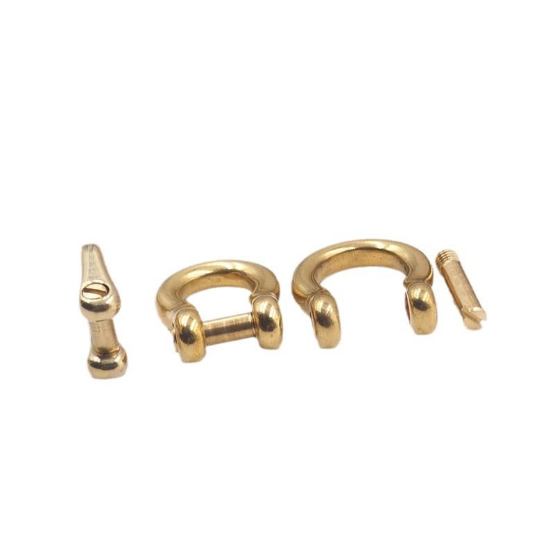 純粋な銅の馬蹄は自動車のキーを掛けて黄銅の金の布を掛けて日版の1字の竿dを掛けて包みます。