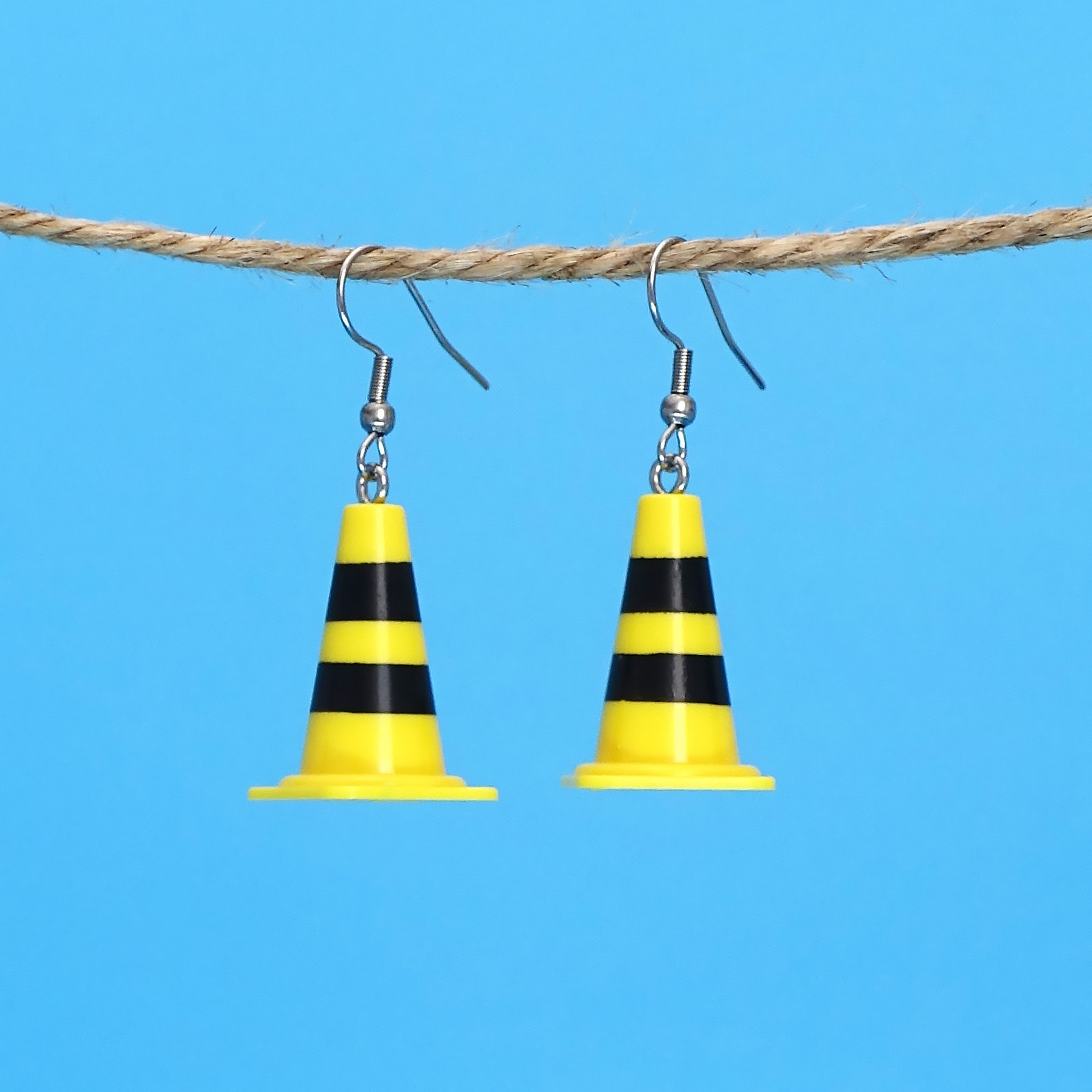 Stainless Steel Ear Needle Material 1 Pair Casual Simple Style Geometric Plastic Resin Drop Earrings