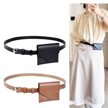 凹造型包包女斜跨迷你皮带卡包25年新款时髦ins百搭挂腰腰包卡包