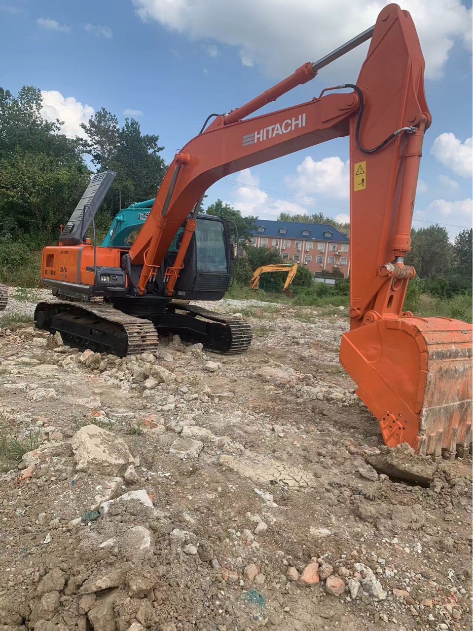 Exportación de maquinaria de segunda mano 240 y 220 excavadoras Komatsu Hitachi Carter