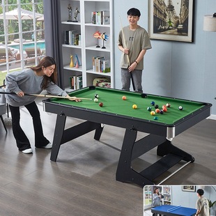Household Foldableable Billiard Table for Adults and Kidsren 3-in-1 Indoor Multi-Functional Billiard Table Table Tennis Table Family