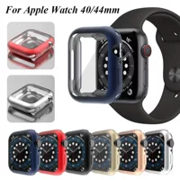 Подходит для Apple Watch Матовый Универсальный гальванический чехол из ТПУ Поколение 456 Защитный чехол для Apple Watch