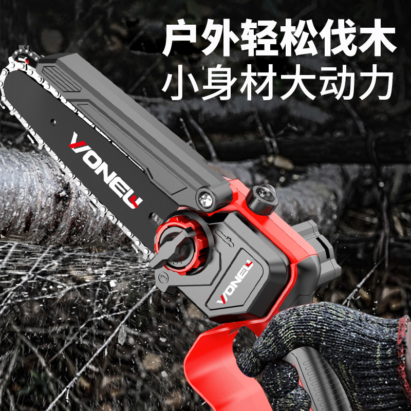 家庭用ブラシレス電動のこぎり、ハンドヘルドハイパワーリチウム電動のこぎり、庭木伐採および剪定用電動チェーンソーの国境を越えた特別供給|undefined