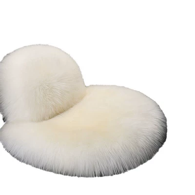 Plush Cushion Three-piece Set, Wool pad