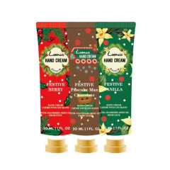 現物30mlハンドクリームセット潤い保湿3本入高品質クリームボディクリームクリスマスシーズン