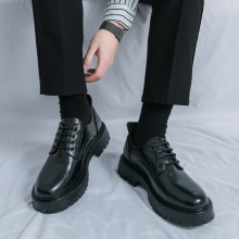 Large size47欧美户外青年街头通勤皮鞋春秋新款Genuine Leather