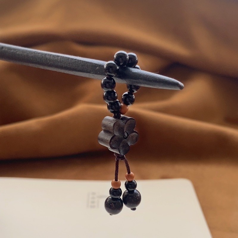 天然黒瑪瑙蓮の花梅蓮蓬小提溜diyブレスレット手串手作り部品文遊走輪ストラップ|undefined