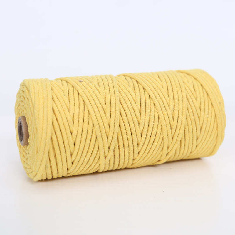 多规格彩色2mm3mm4mm材料手工艺品编织绳子手工手搓编织绳子棉绳|undefined