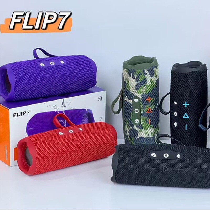 外贸顶配FLIP7蓝牙音箱赛道扬声器万花筒7代音箱重低音炮户外音箱|undefined
