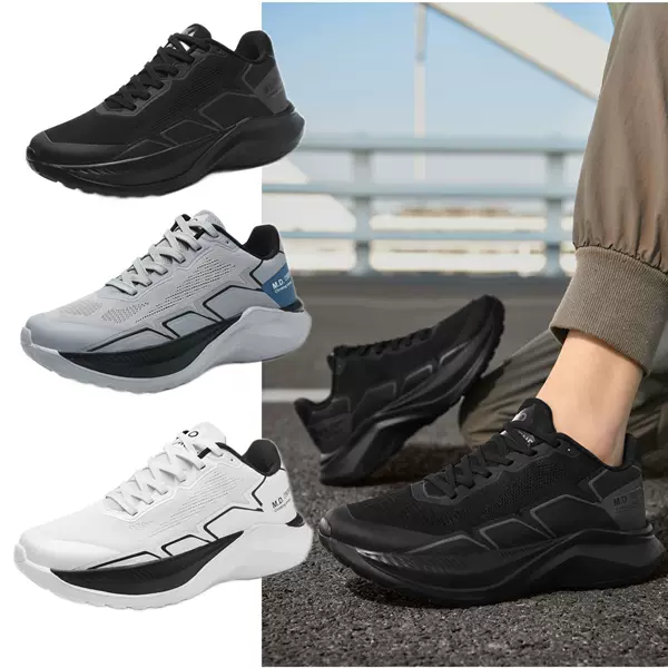 Cross-Border Foreign Trade 9915 Men's Breathable Mesh Thick-Soled Shock-Absorbing Sports Shoes, Lightweight, Comfortable and Versatile Casual Men's Shoes