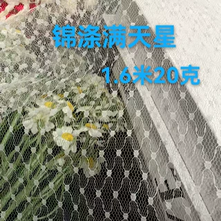 满天星网布锦涤点点女装网纱网孔