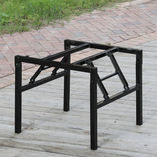 Thickened Folding Table Leg Rack Table Rack Square Table Leg Bracket Foldable Table Leg Bracket