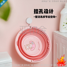 便携式可折叠水桶车载户外加厚洗车桶车用钓鱼桶旅行式家用塑料桶