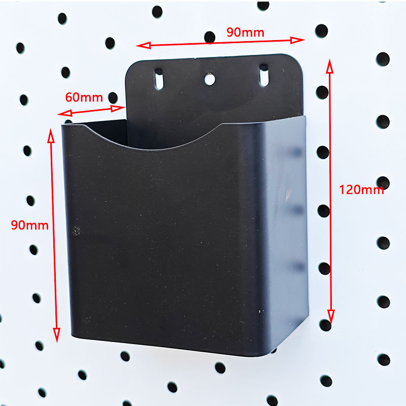 사각 수납박스 블랙