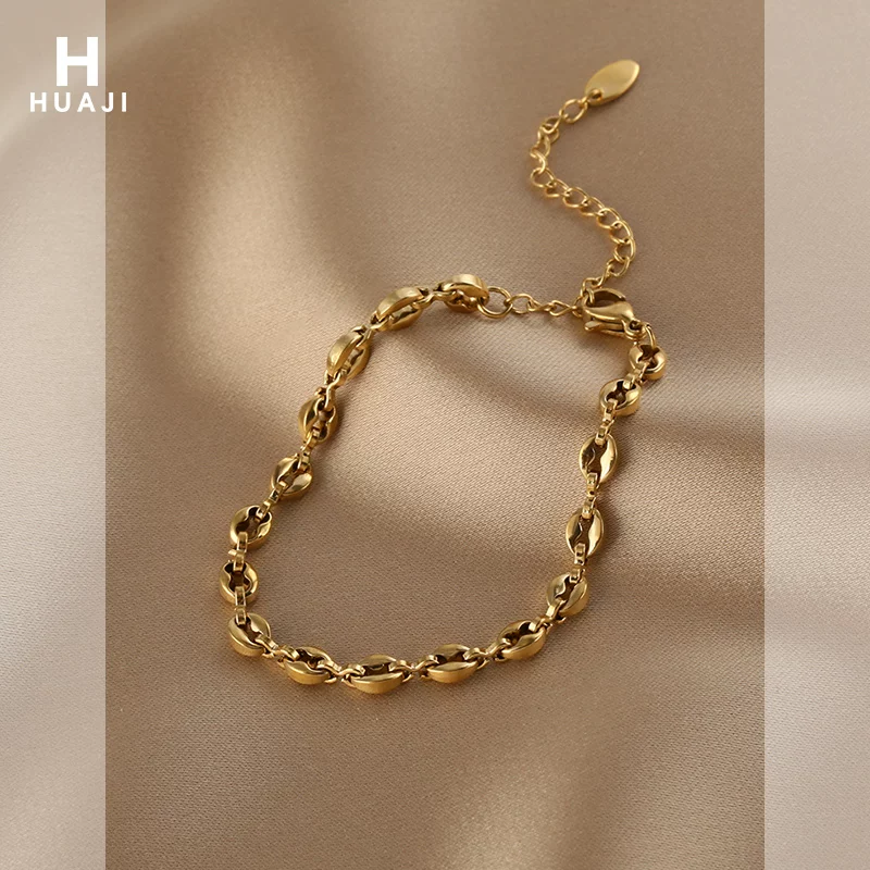  retro universal bracelet stainless steel, jewelry, does not fade, simple and elegant design