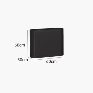 Outdoor Stainless Steel Flower Box Combination Square Flower Bed Outdoor Circular Flower Trough Outdoor Commercial Street Flower Pot Partition