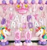 Happy Birthday Happy Balloon Set HappybirthDay Adult Birthday Background Wall layout aluminum membrane balloon