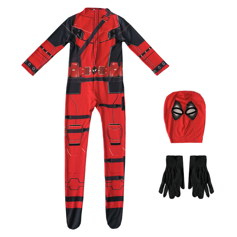 スチールスパイダーマンレオタードcos服远征子供アニメアダルト男性ハロウィーンコスプレ衣装|undefined