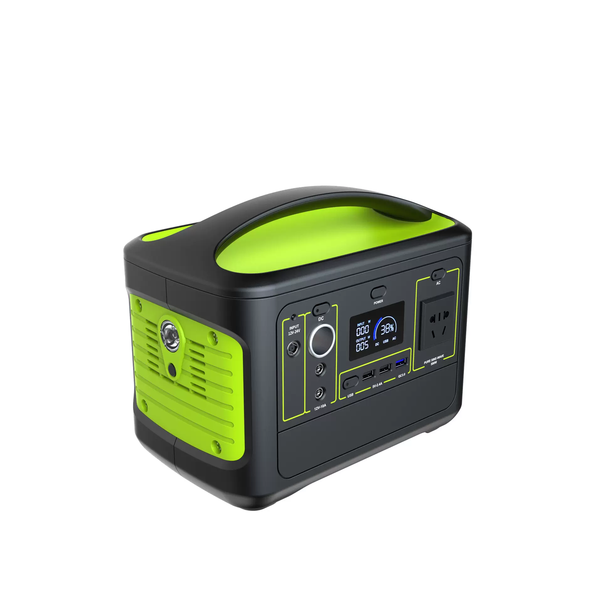 户外储能电源便携式应急移动500W纯正玄波太阳能供跨境商备用充电